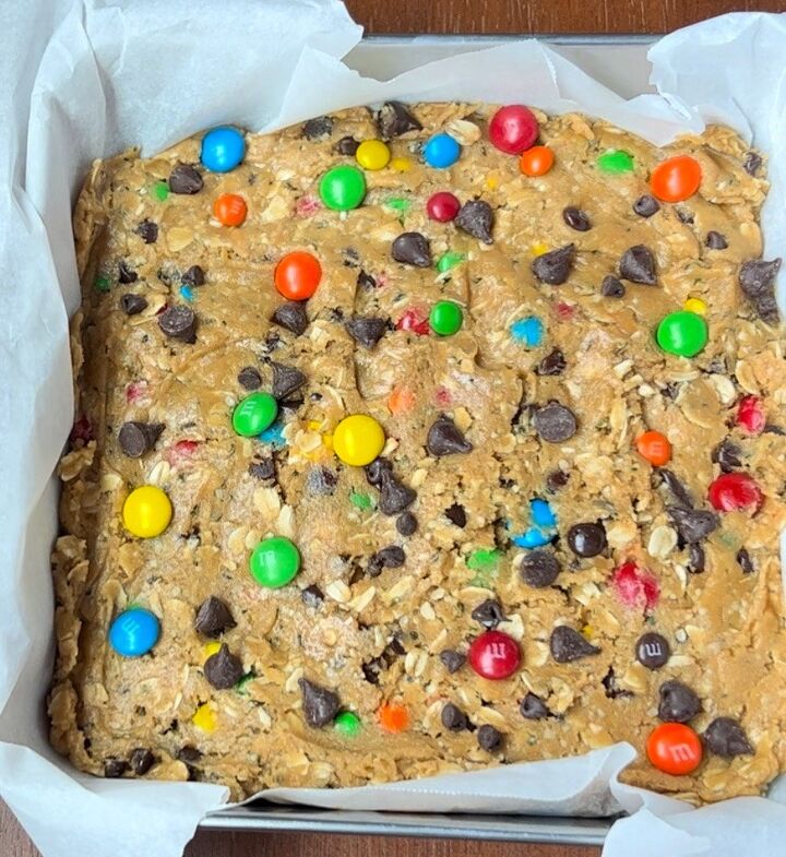 monster cookie protein bars