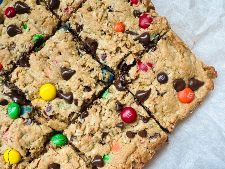 monster cookie protein bars