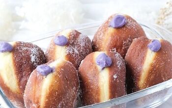 Ube Cream Filled Donuts