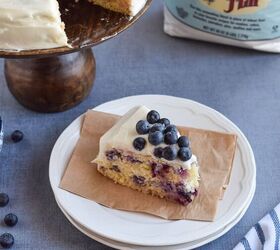 gluten free lemon blueberry cake, Gluten Free Blueberry Cake with Bob s Red Mill Flour