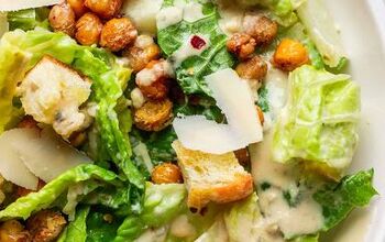 Crowd-Pleasing Vegan Caesar Salad (You Won't Believe It's Dairy-Free!)