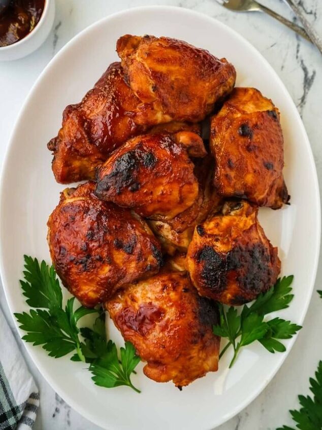 easy greek chicken thighs, Slow Cooker Chicken Thighs
