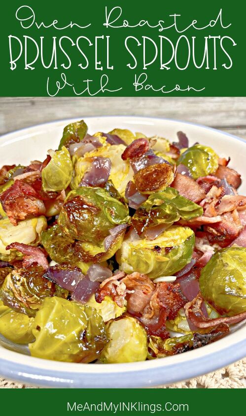 oven roasted brussel sprouts with bacon, Oven Roasted Brussel Sprouts with Bacon Easy Recipe Can be Prepared Ahead of Time brusselsproutswithbacon recipe vegetable glutenfree