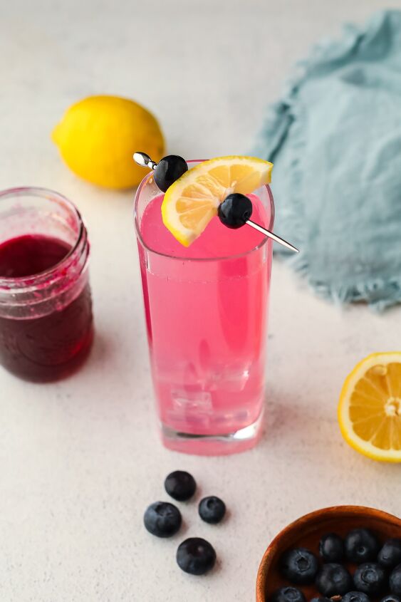 easy blueberry lemonade