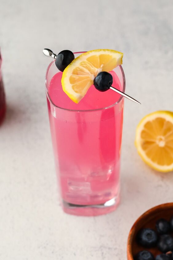 easy blueberry lemonade, blueberry lemonade