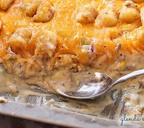 <b>Our dinner suggestion:</b> Tater tot casserole supreme