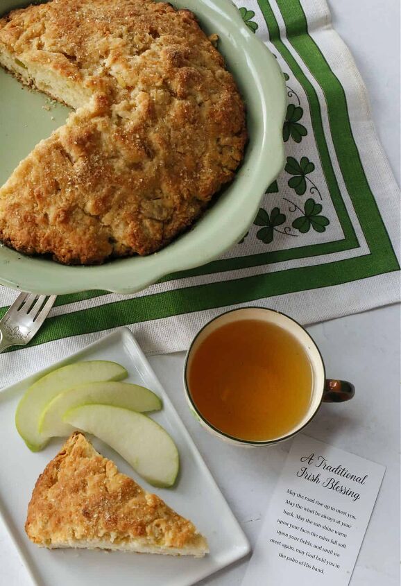 irish apple cream scones, Easy Apple Scones