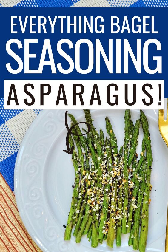 sheet pan asparagus with everything bagel seasoning, Everything bagel seasoning sheet pan asparagus recipe