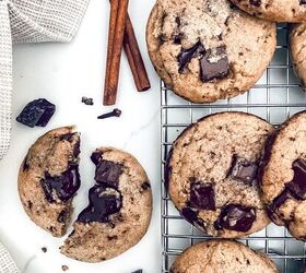 brown butter chai chocolate chunk cookies
