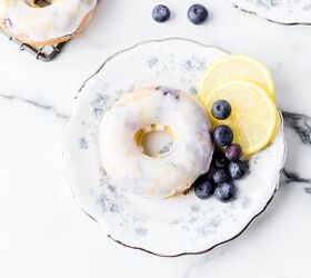 Baked Lemon Blueberry Donuts Recipe