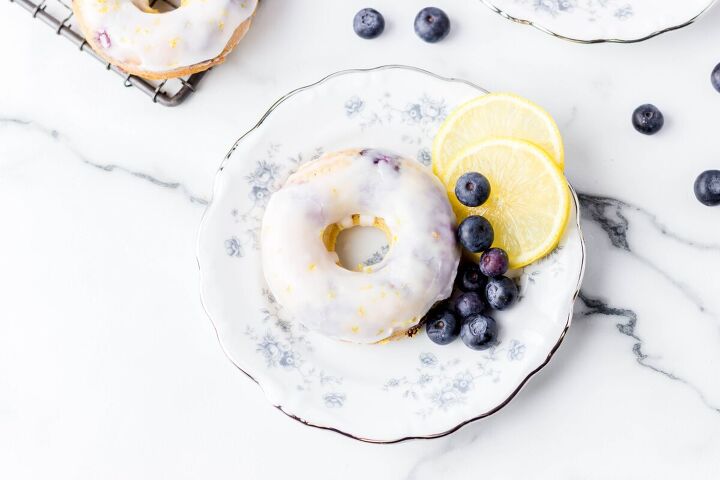baked lemon blueberry donuts recipe