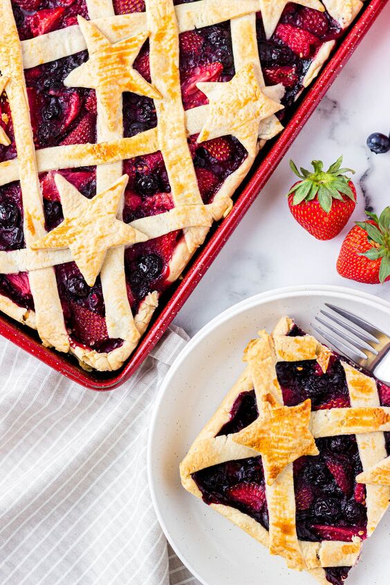 how to make the perfect mixed berry slab pie recipe, berry slab pie
