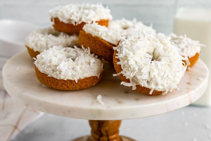 baked carrot cake donuts recipe