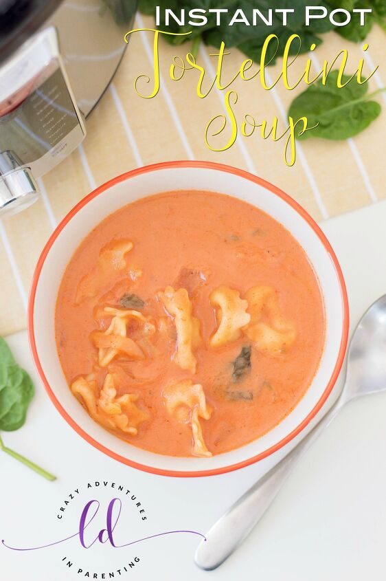 easy instant pot taco macaroni recipe, Instant Pot Tortellini Soup