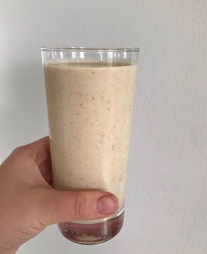 chocolate peanut butter banana protein smoothie