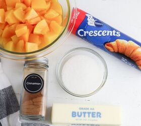 This peach cobbler recipe is perfect for a weeknight dessert when you're short on time