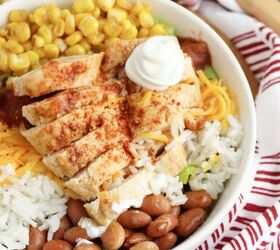 Easy Chicken Burrito Bowls | Foodtalk