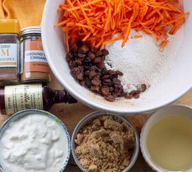 quick and easy vegan carrot cake, Ingredients for Carrot Cake