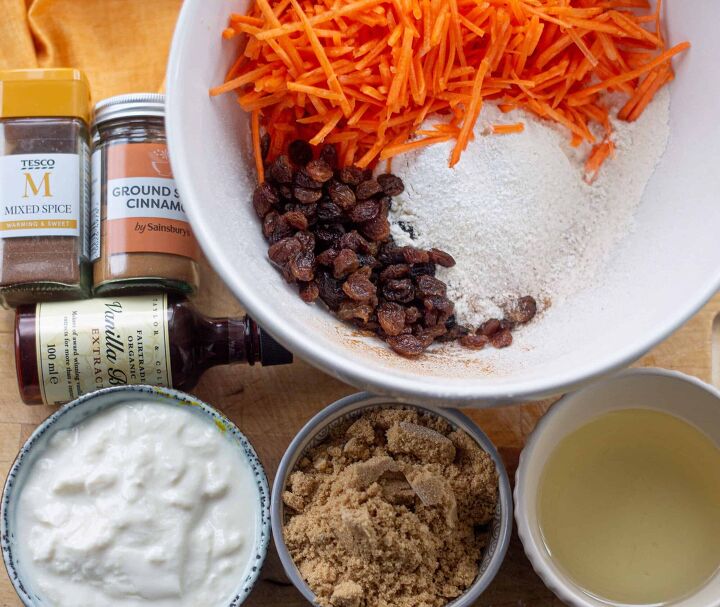 quick and easy vegan carrot cake, Ingredients for Carrot Cake