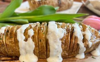 WW Air Fryer Hasselback Potatoes