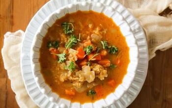 Vegan Moroccan Red Lentil Soup Recipe: Gluten Free