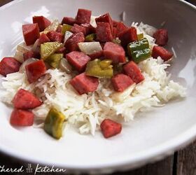 <b>Our dinner suggestion:</b> Sausage & green peppers sheet pan dinner