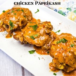 instant pot italian chicken, Chicken Paprikash