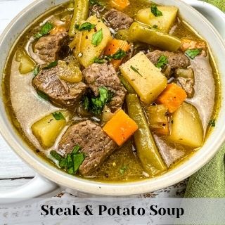 instant pot italian chicken, Steak Potato Soup