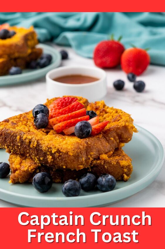 how to make captain crunch french toast, Give your morning breakfast something extra with this easy Captain Crunch French Toast recipe Here is how to make it for your family