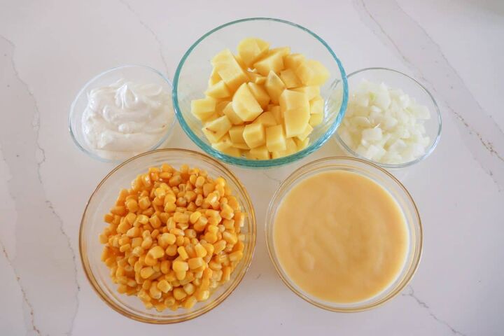 slow cooker loaded potato soup, Slow Cooker Potato Soup Ingredients