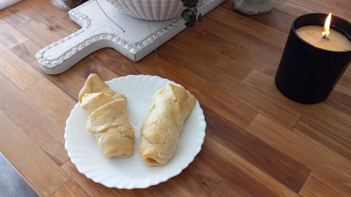 croissant and cream cheese carrots