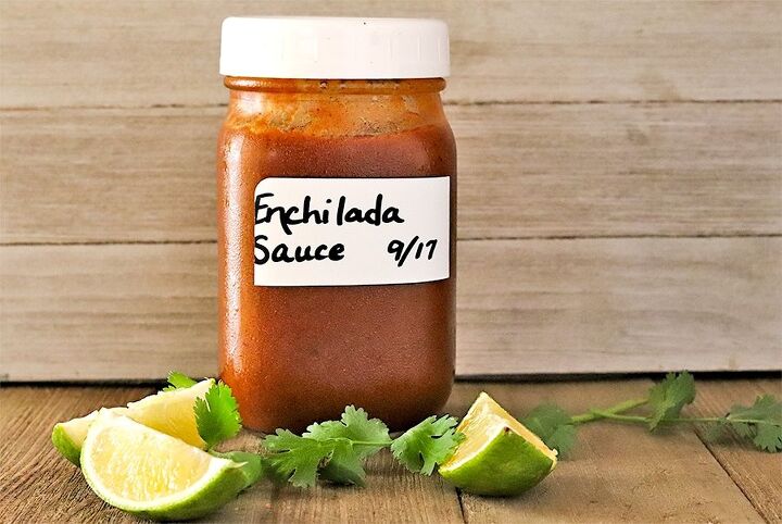 beef enchilada casserole recipe 5ingredient simple, homemade enchilada sauce