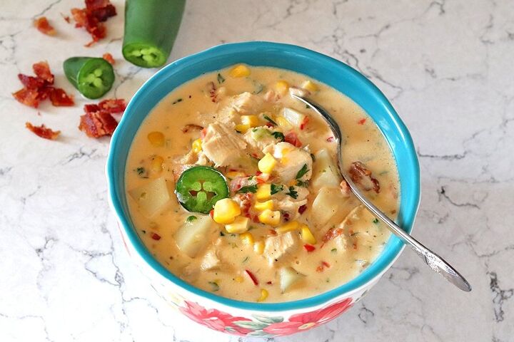 beef enchilada casserole recipe 5ingredient simple, jalapeno chicken and corn chowder