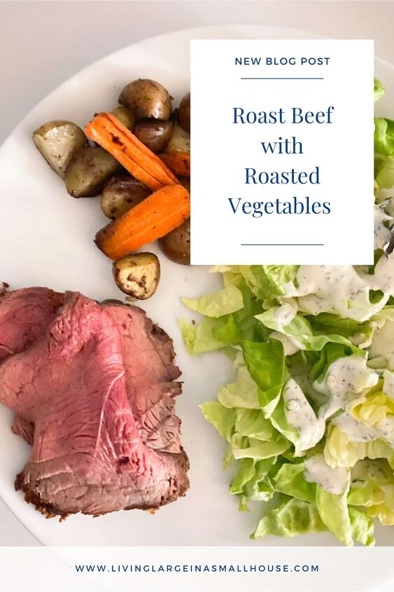 best beef roast with roasted veggies