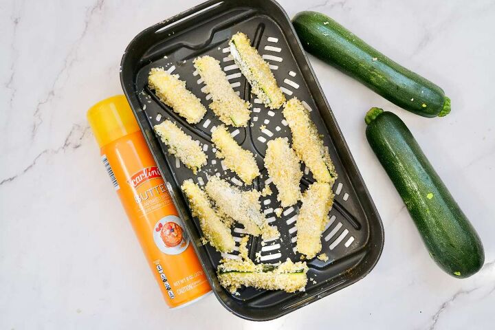 easy air fryer zucchini fries for a side dish or snack, Zucchini Fries Air Fryer