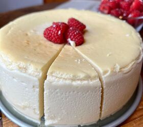 ww crustless vanilla cheesecake with cottage cheese, Have a slice so delicious