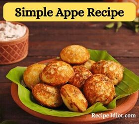 How To Make Simple Appe Recipe In 10 Minute
