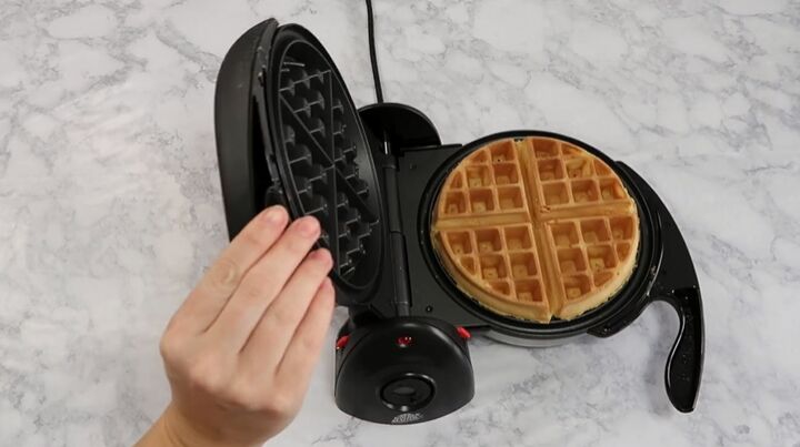 3 easy recipes you can make using golden malted waffle mix, Cooked waffle