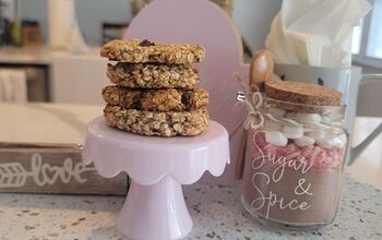 TWO Ingredient Banana Oat Cookies