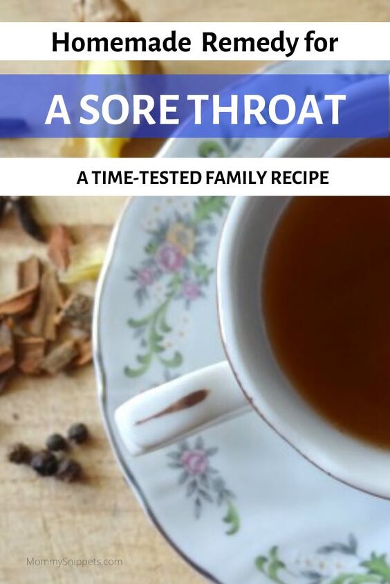 how to nip a sore throat in the bud with an easy homemade remedy