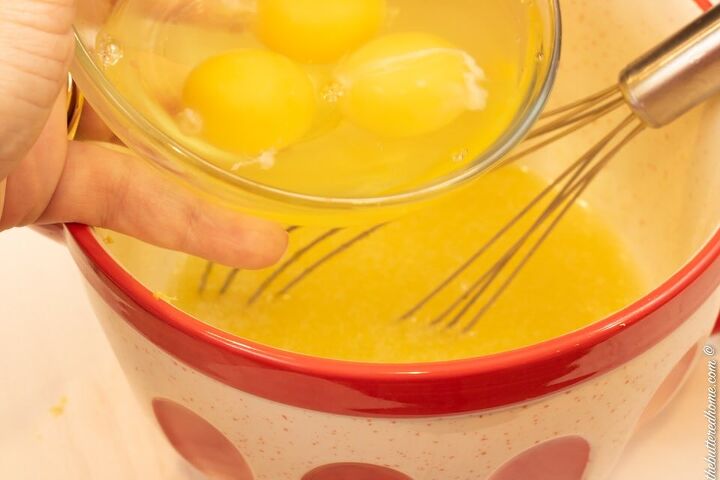 pressure cooker lemon curd, adding whole eggs