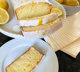 starbucks lemon loaf copycat recipe easy irresistible, Slice of glazed lemon loaf