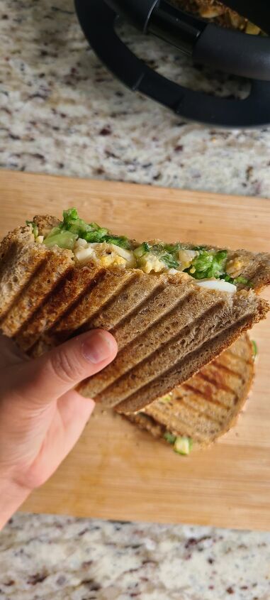 healthy egg sandwich