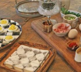 how to create a deviled egg garnish board, how to create a deviled egg garnish board