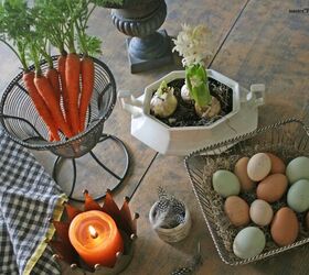 how to create a deviled egg garnish board, eggs
