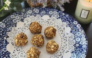 Easy Healthy Snack (Almond Butter Protein Ball Recipe)