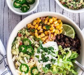 sopa de elote recipe mexican street corn soup, 30 Minute Vegetarian Burrito Bowl