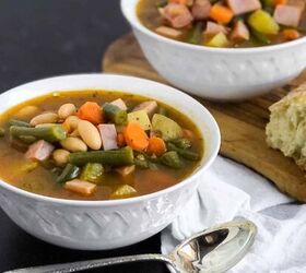 Easy Ham and Green Bean Soup
