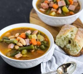 easy ham and green bean soup