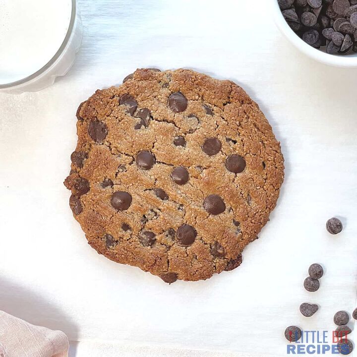healthy single serve cookie vegan, healthy vegan single serve cookie with chocolate chips